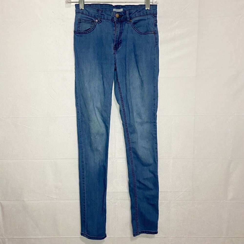 H&M Women's Jeggings Jeans Size 4 (26x30) Blue Stretch